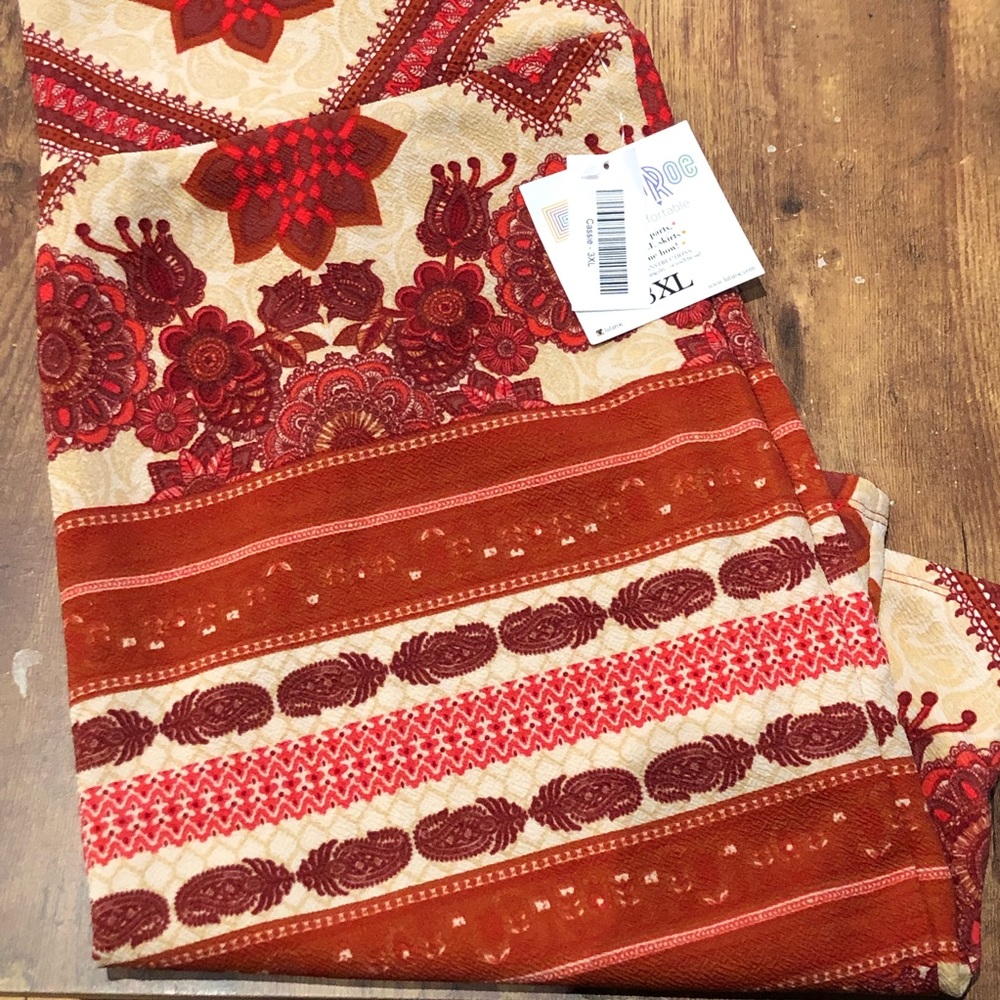LuLaRoe Cassie Skirt 3XL BNWT Plus Pencil Skirt
